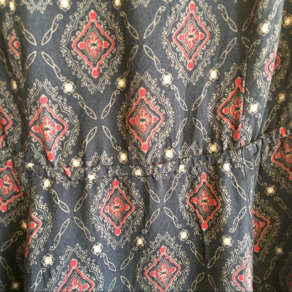 SOLD - Torrid | Navy challis dress - Picture 8 of 9